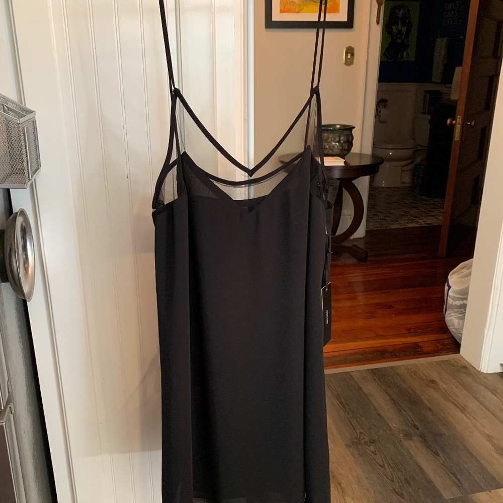 Lulus strapoy tulle‎ front mini dress. NWT